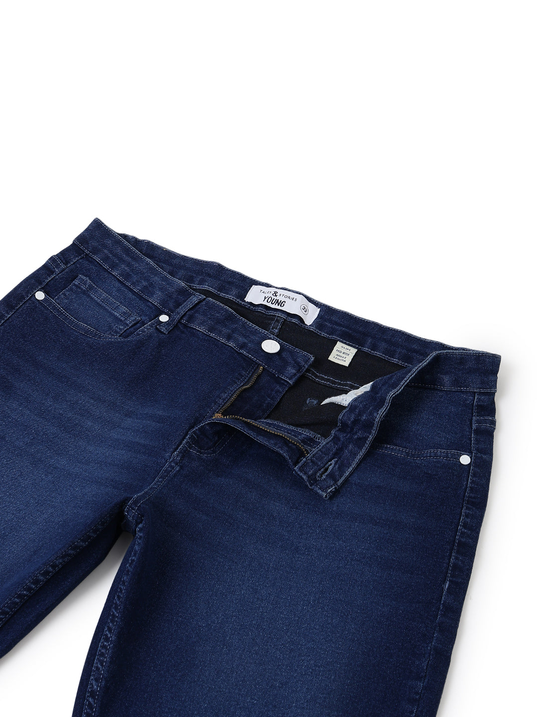 Women Dark Blue Slim Fit Stretchable Denim Jeans