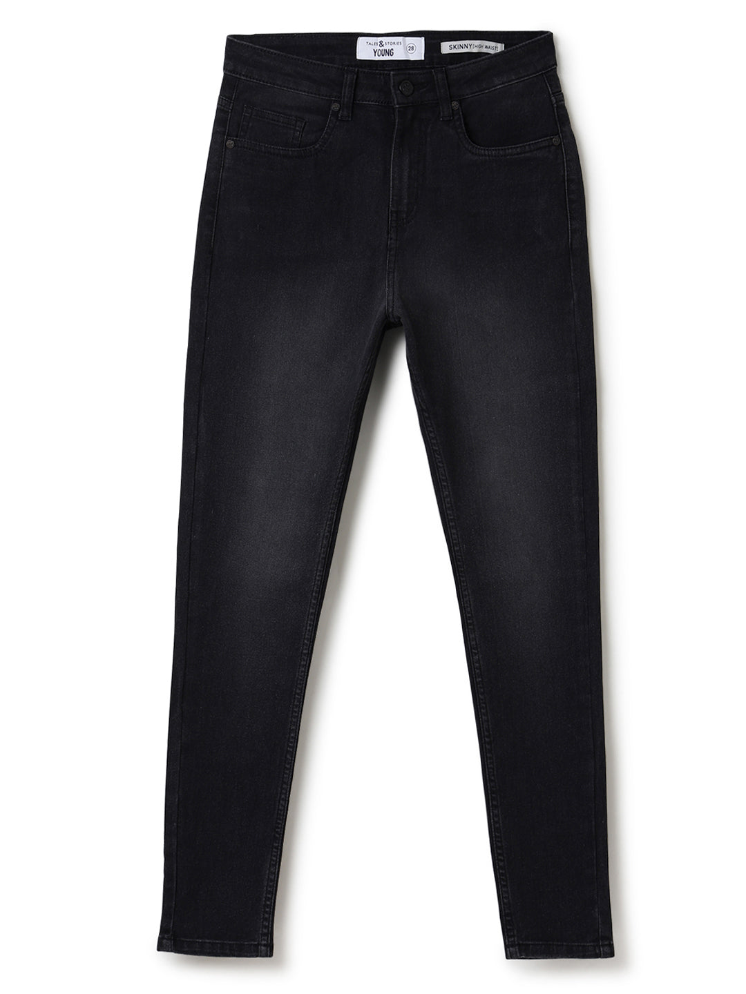 Women Black Skinny Fit Stretchable Denim Jeans