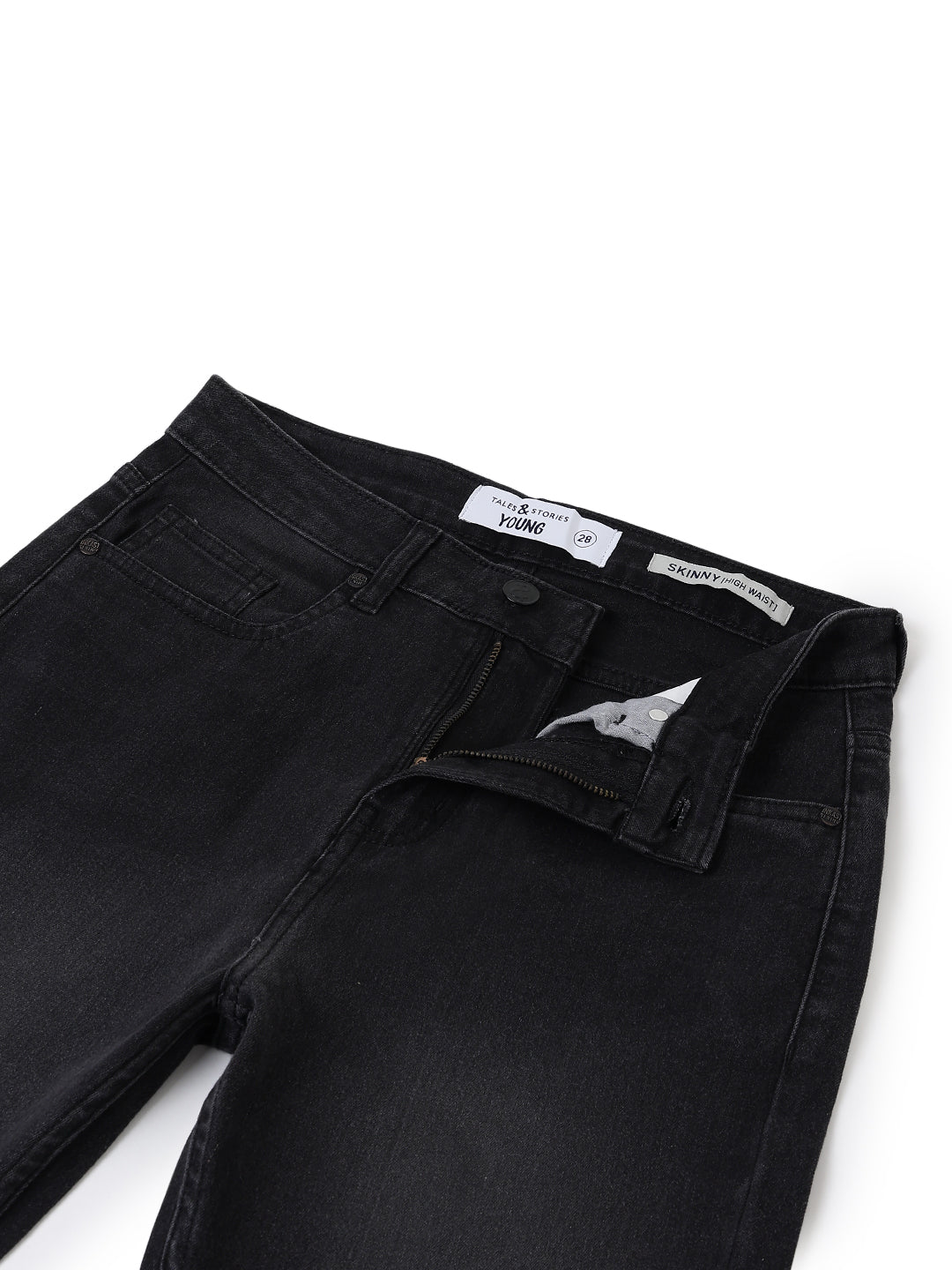 Women Black Skinny Fit Stretchable Denim Jeans