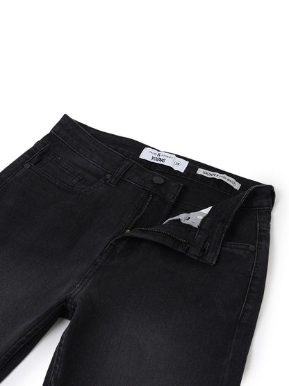 Women Black Skinny Fit Stretchable Denim Jeans