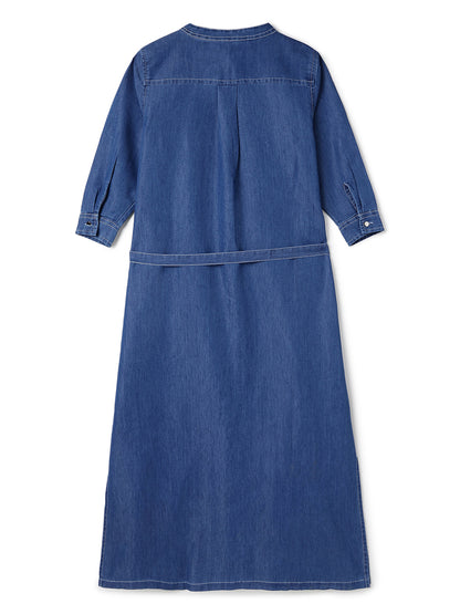 Womens Denim Washed Dress