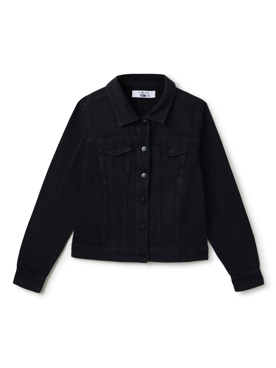 Women's Black Denim Jacket
