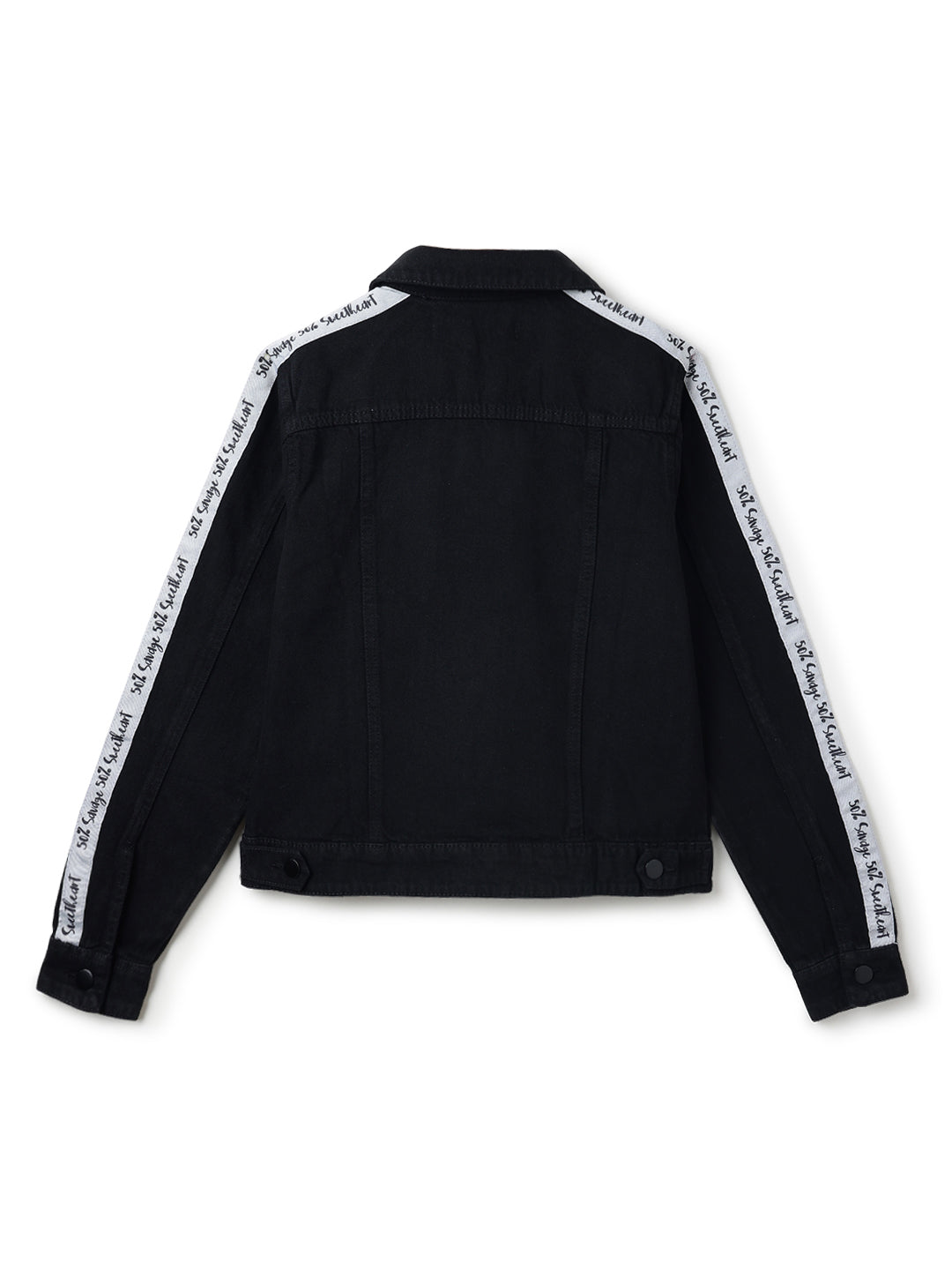 Women's Black Denim Jacket