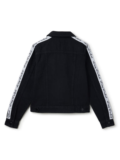 Women's Black Denim Jacket