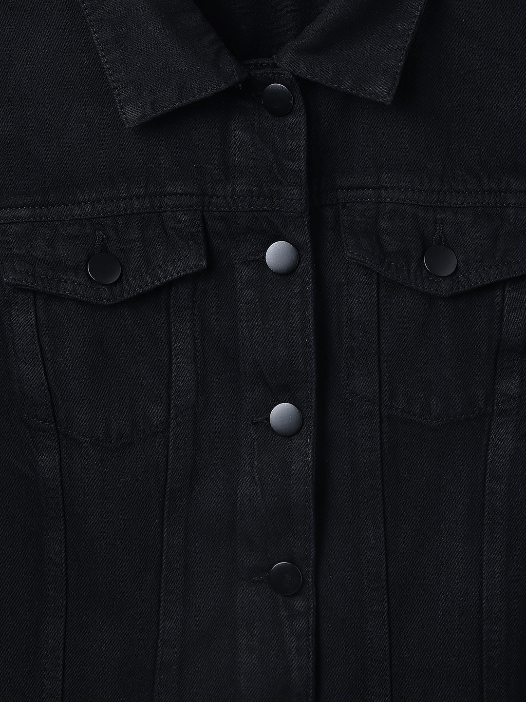 Women's Black Denim Jacket