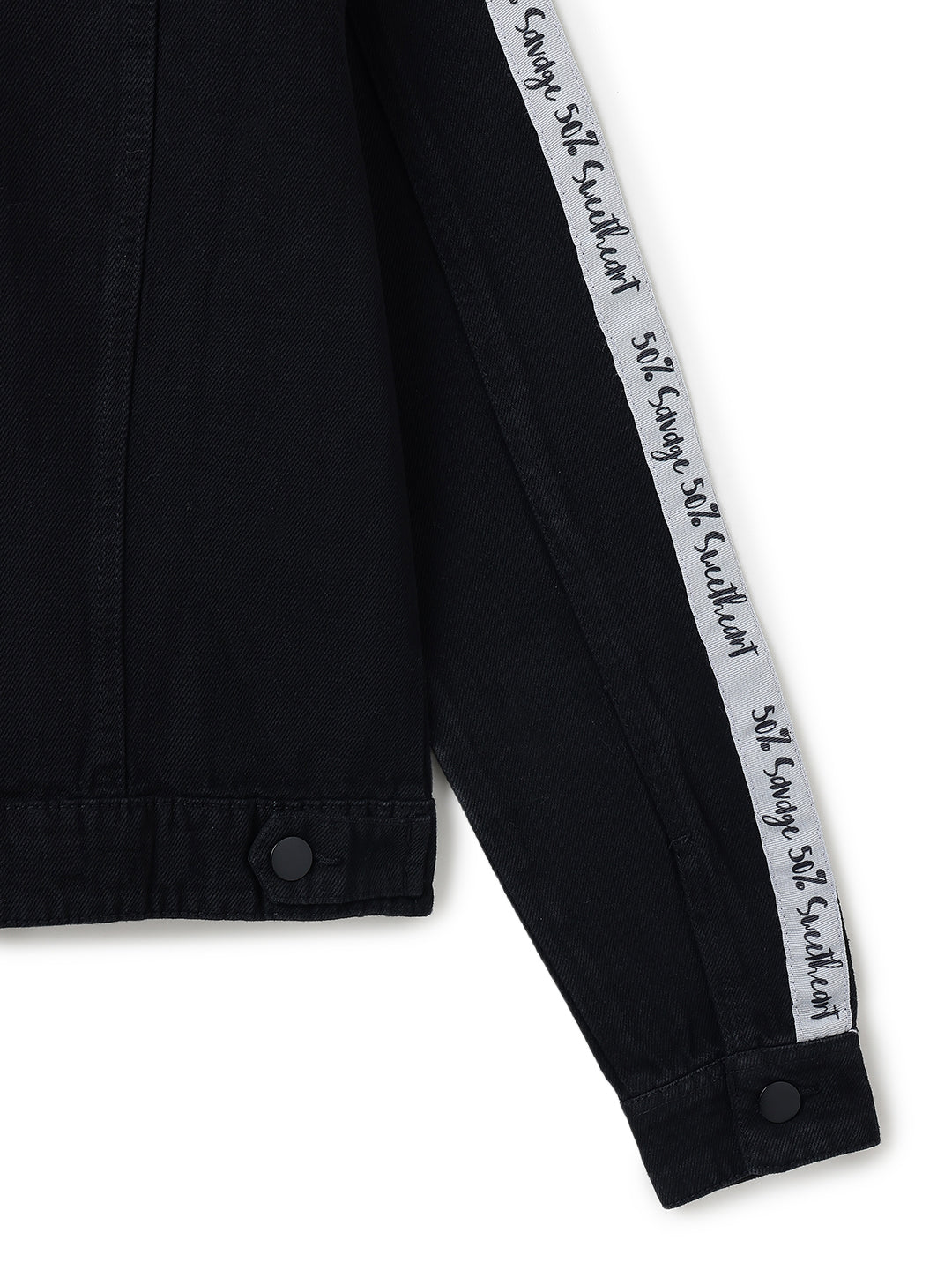 Women's Black Denim Jacket