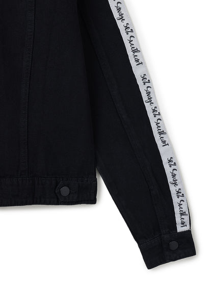 Women's Black Denim Jacket