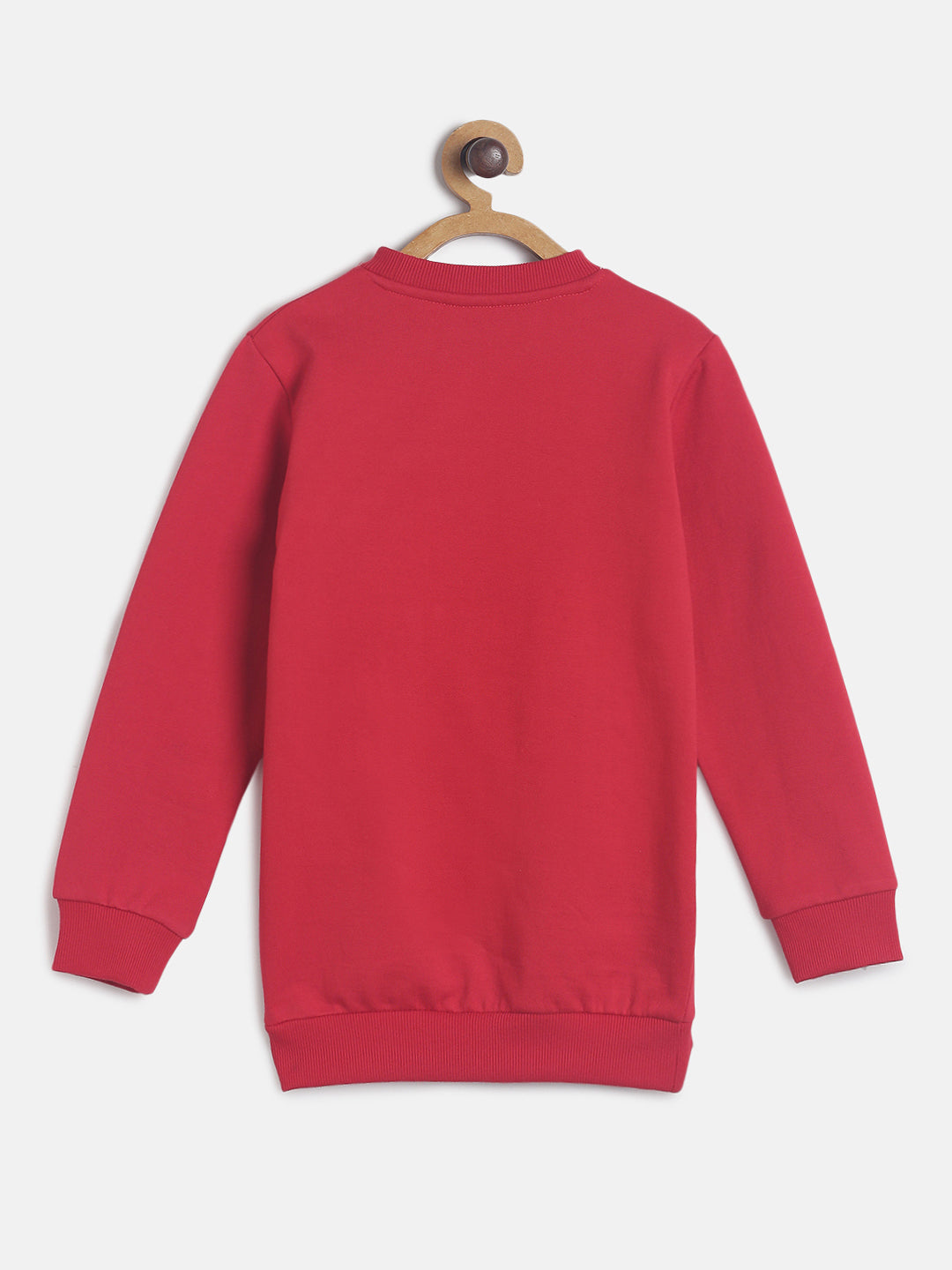 Boys/Girls Red Round Neck Lounge Set