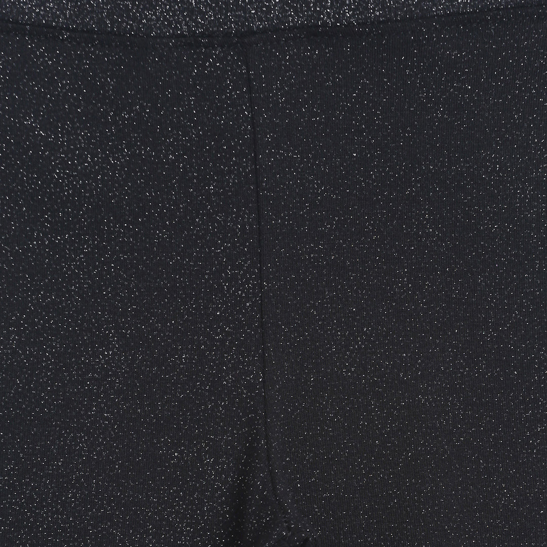 Girls Black Slim Fit Casual Legging 