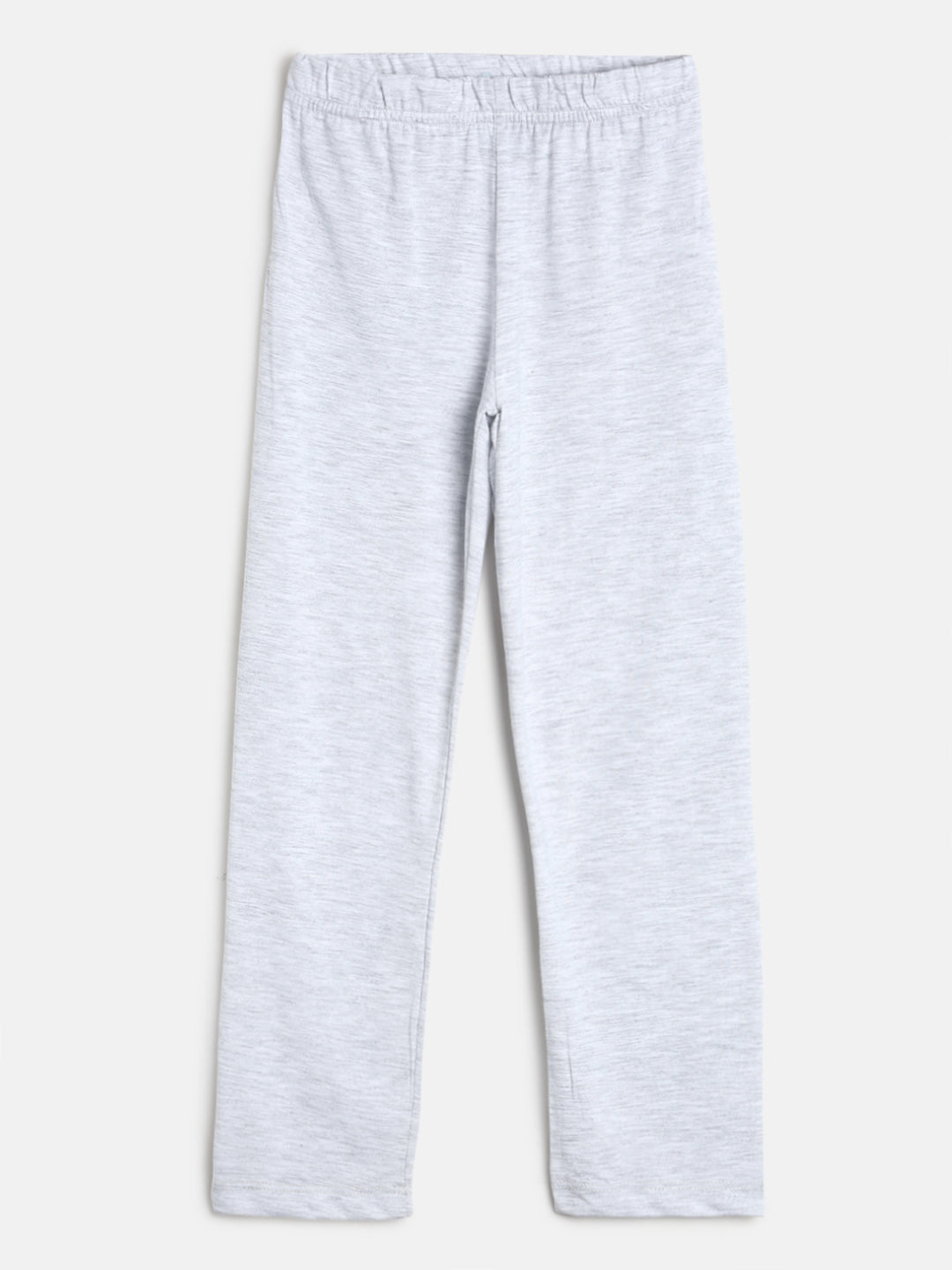 Boys Light Grey & Blue Printed Cotton Night Suit