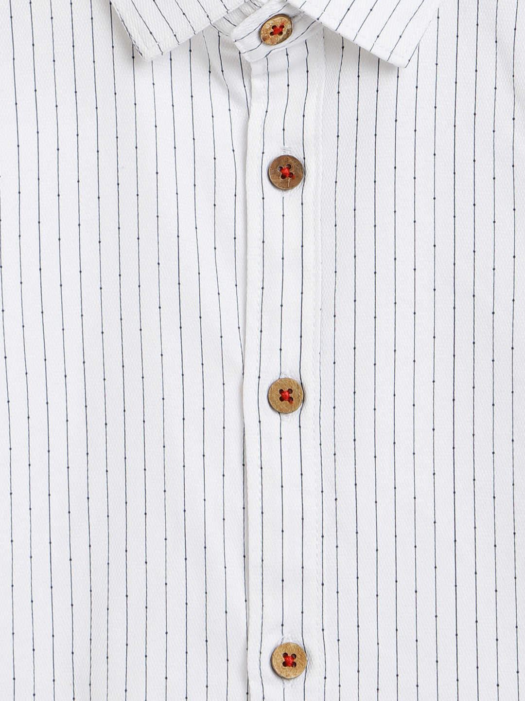 Boys White cotton Shirt 