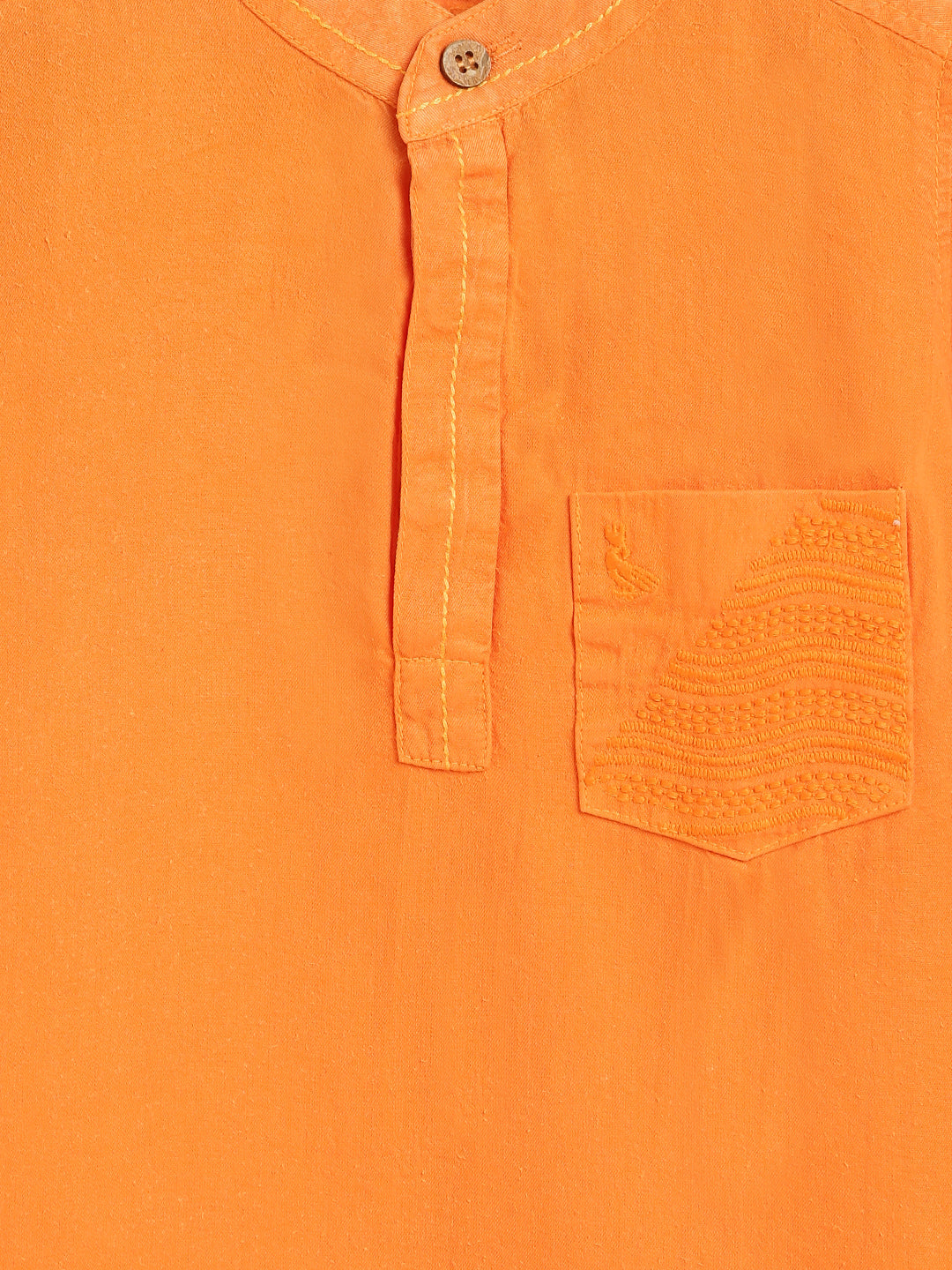  Boys Orange Classic Casual Shirt