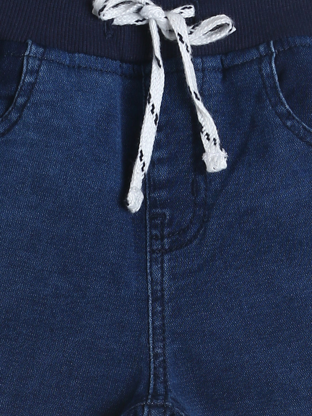 Boys Mid Blue Denim Shorts