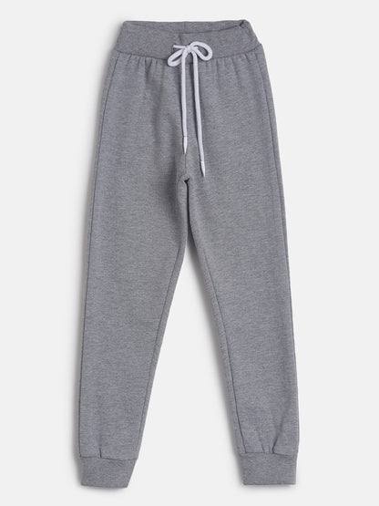 Boys/Girls Light Grey Round Neck Lounge Set