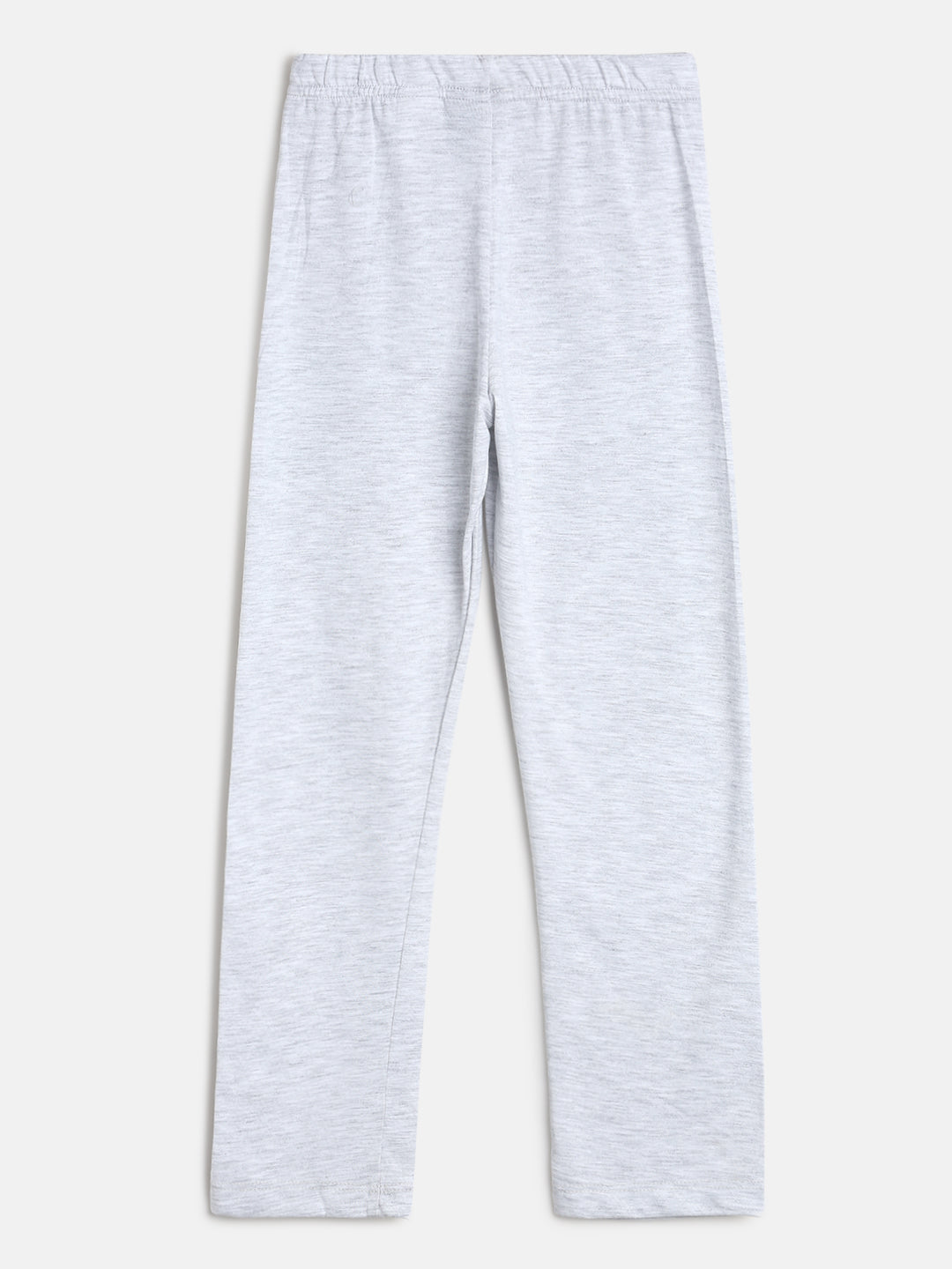 Boys Light Grey & Blue Printed Cotton Night Suit