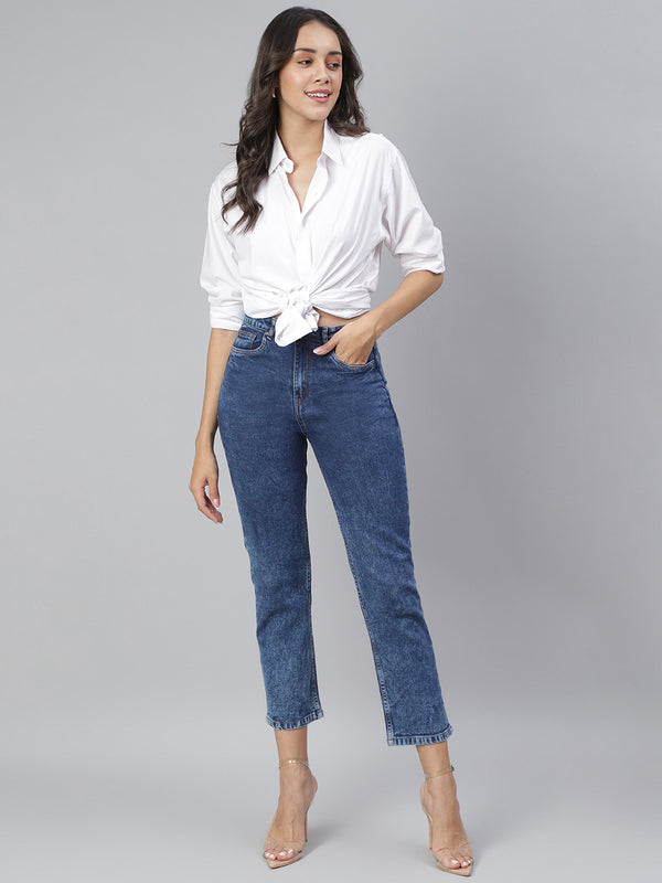 Women Slim Fit Denim Jeans