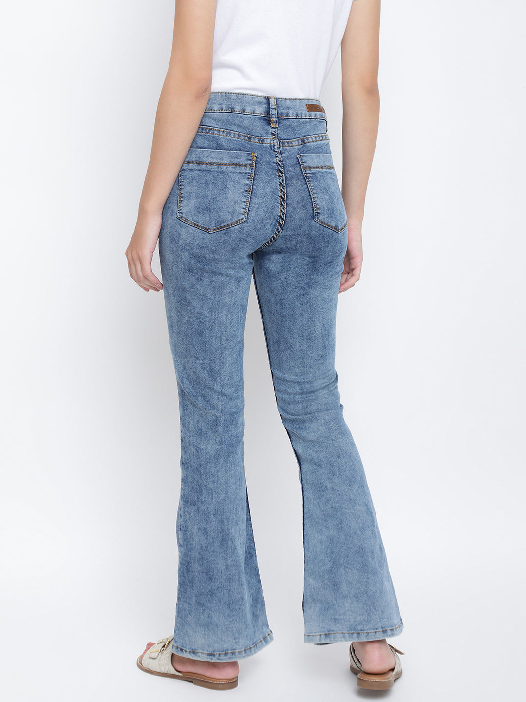 Women Mid Blue Denim Jeans