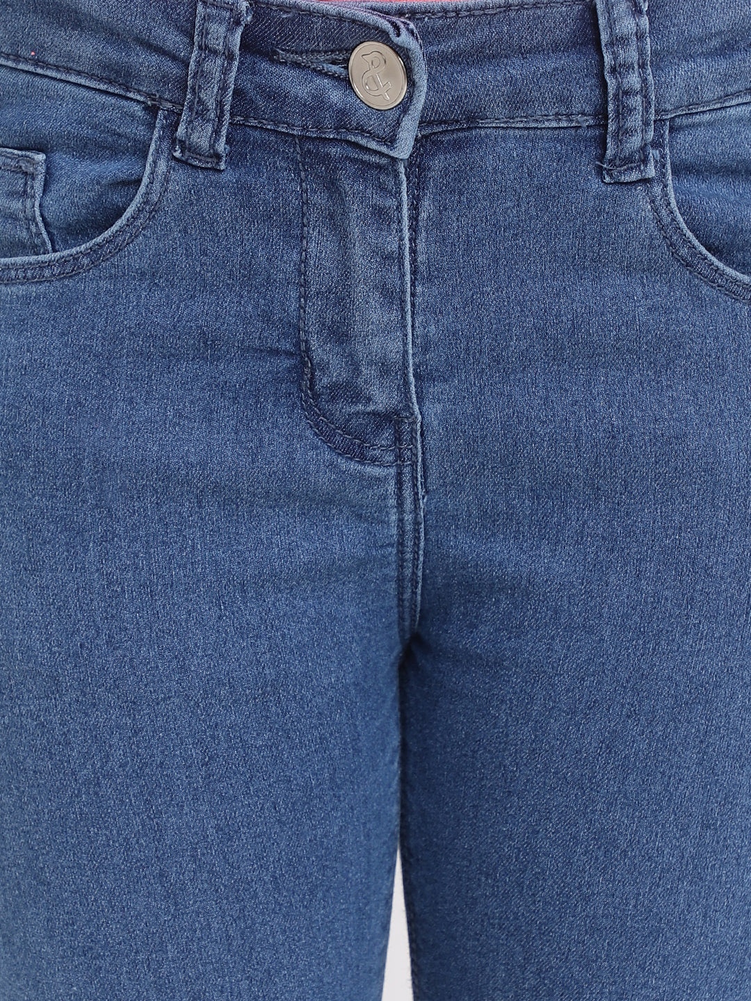 Girls Slim Fit Denim Jeans