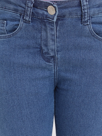 Girls Slim Fit Denim Jeans