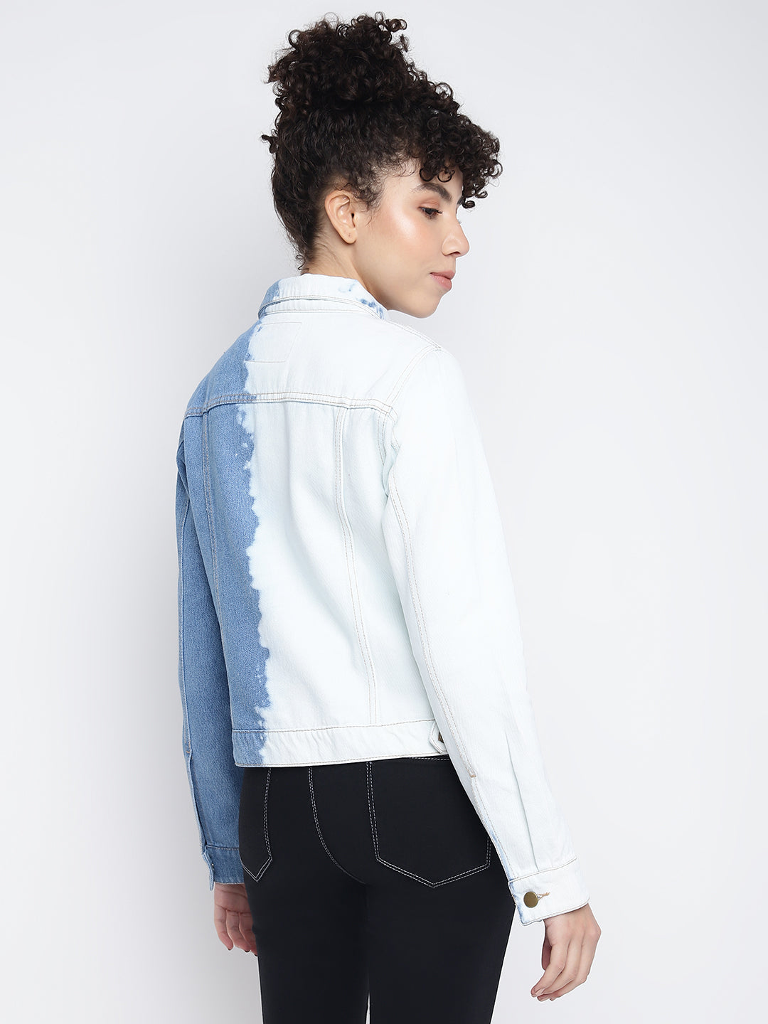 Women Light Blue Denim Jacket